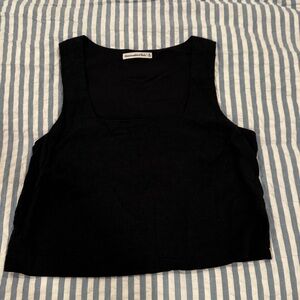 Abercrombie cropped square neck top